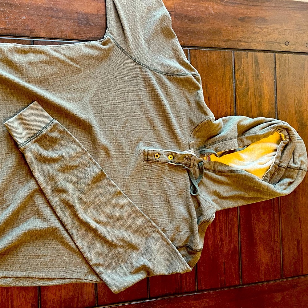 Flag & Anthem olive green Hoodie size L